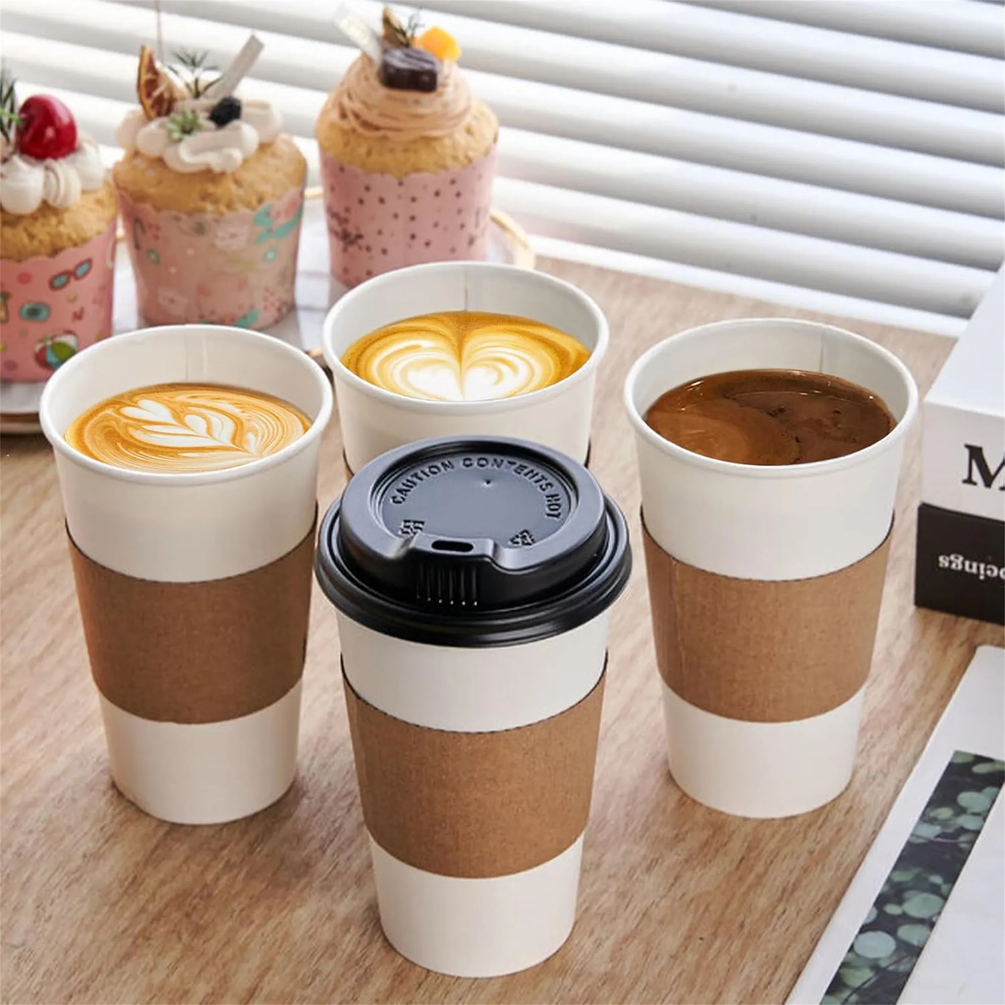 Kraft Paper Hot Cup Sleeve 11