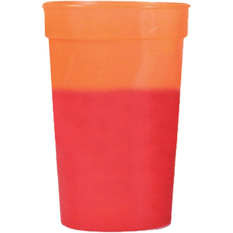 16oz Color-changing Plastic Cup Stadium Cup 12