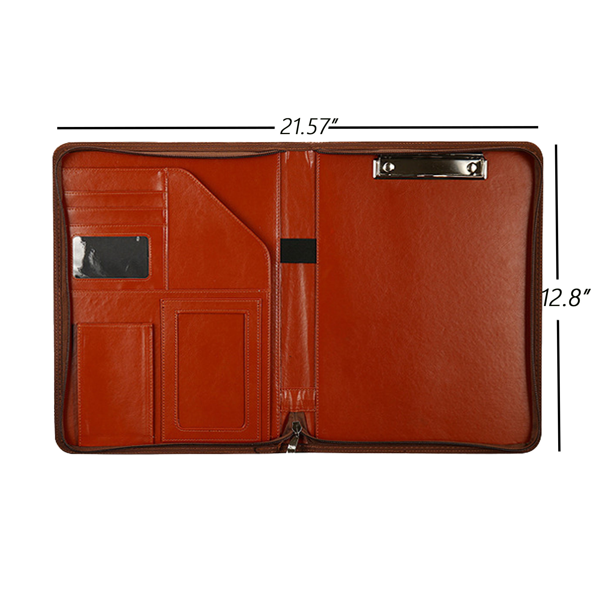 A4 Binder Notebook Document Organizer with Zipper 2
