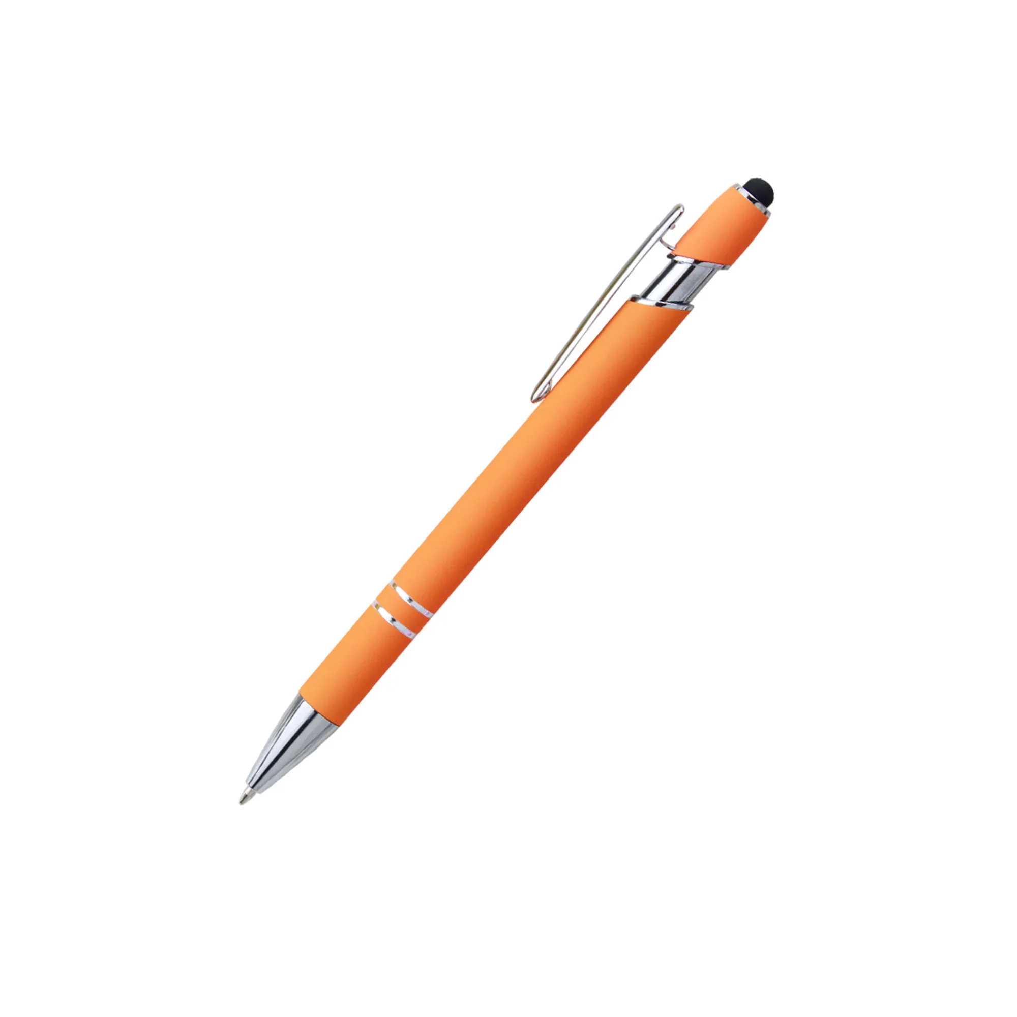 Soft Touch Click Metal Ballpoint Pen 9