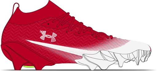 UA Spotlight Pro Men's Football Cleats 5