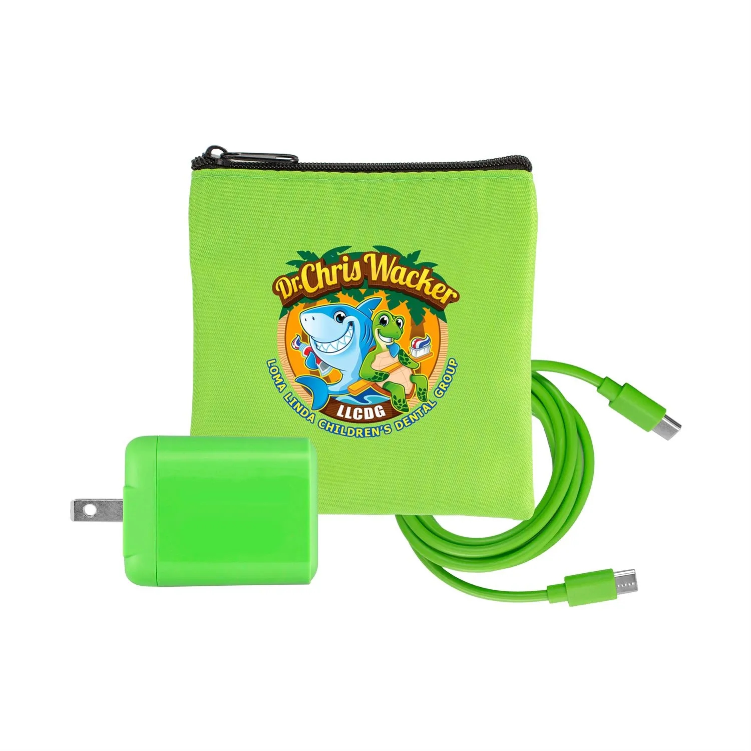 Colorful RPET Fast C to C Charging Set 16