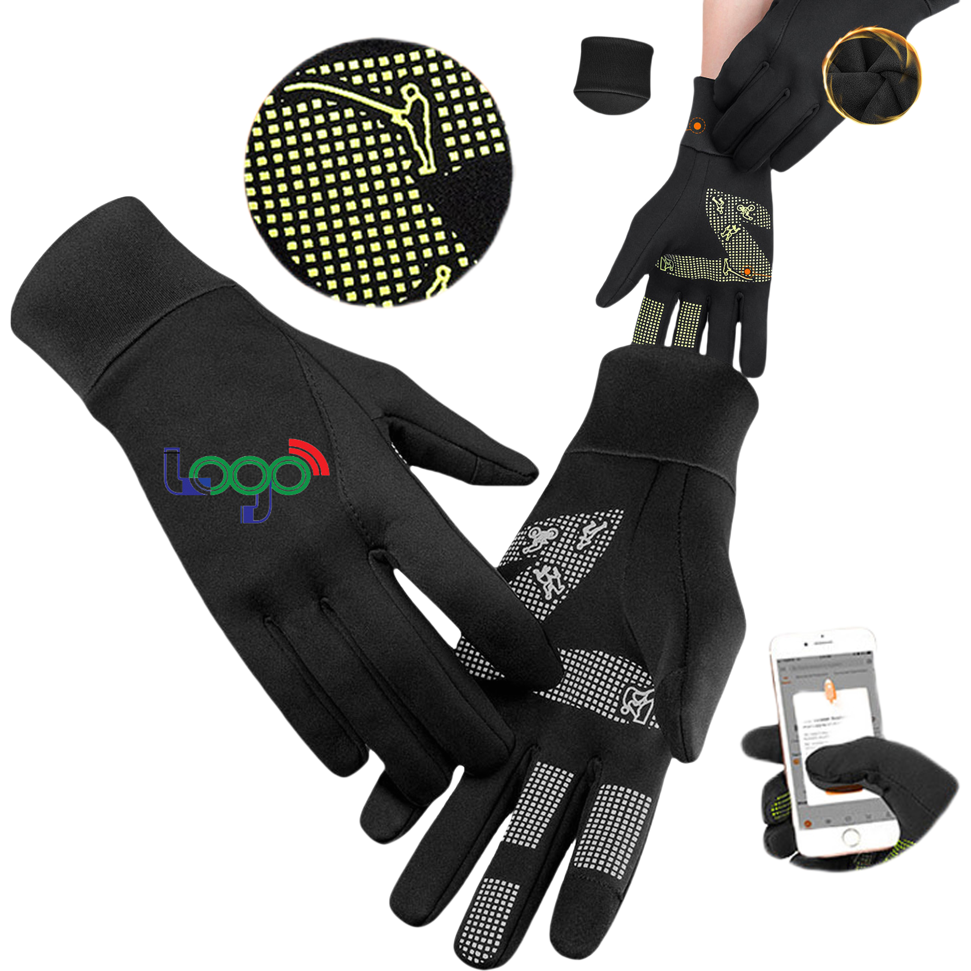 Anti-Slip Breathable Touchscree Cycling Gloves 2