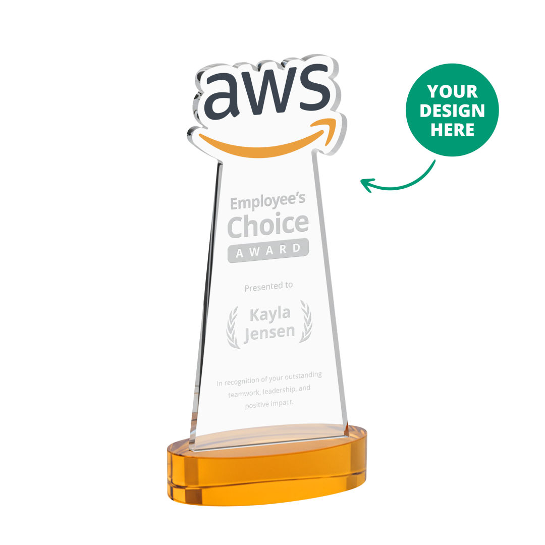 EdgeCraft Award on Alberton Base - Amber (via Air)