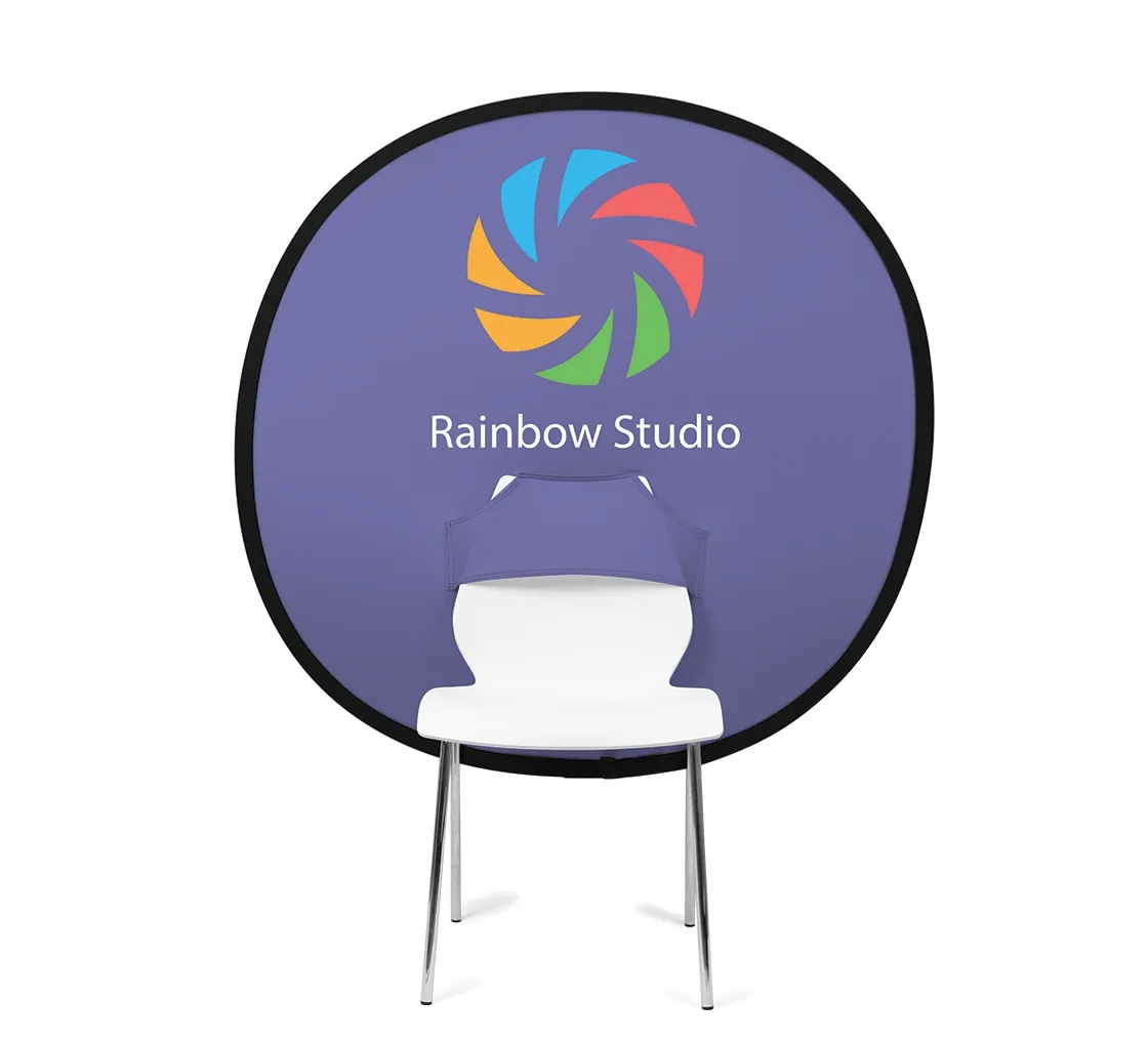Pop Up Custom Webcam Backdrop 5