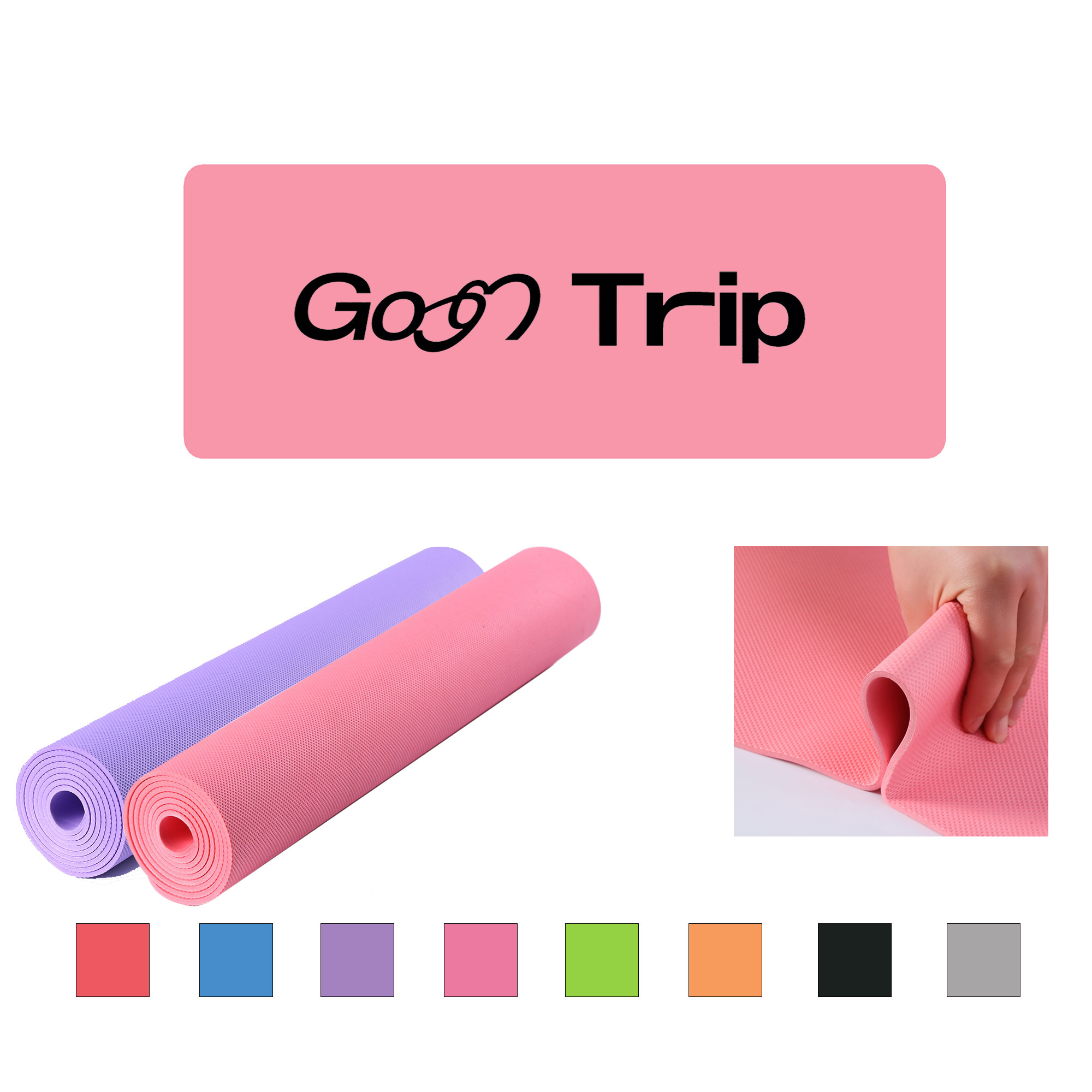 Silent And Shock-Absorbing Eva Yoga Mat 4