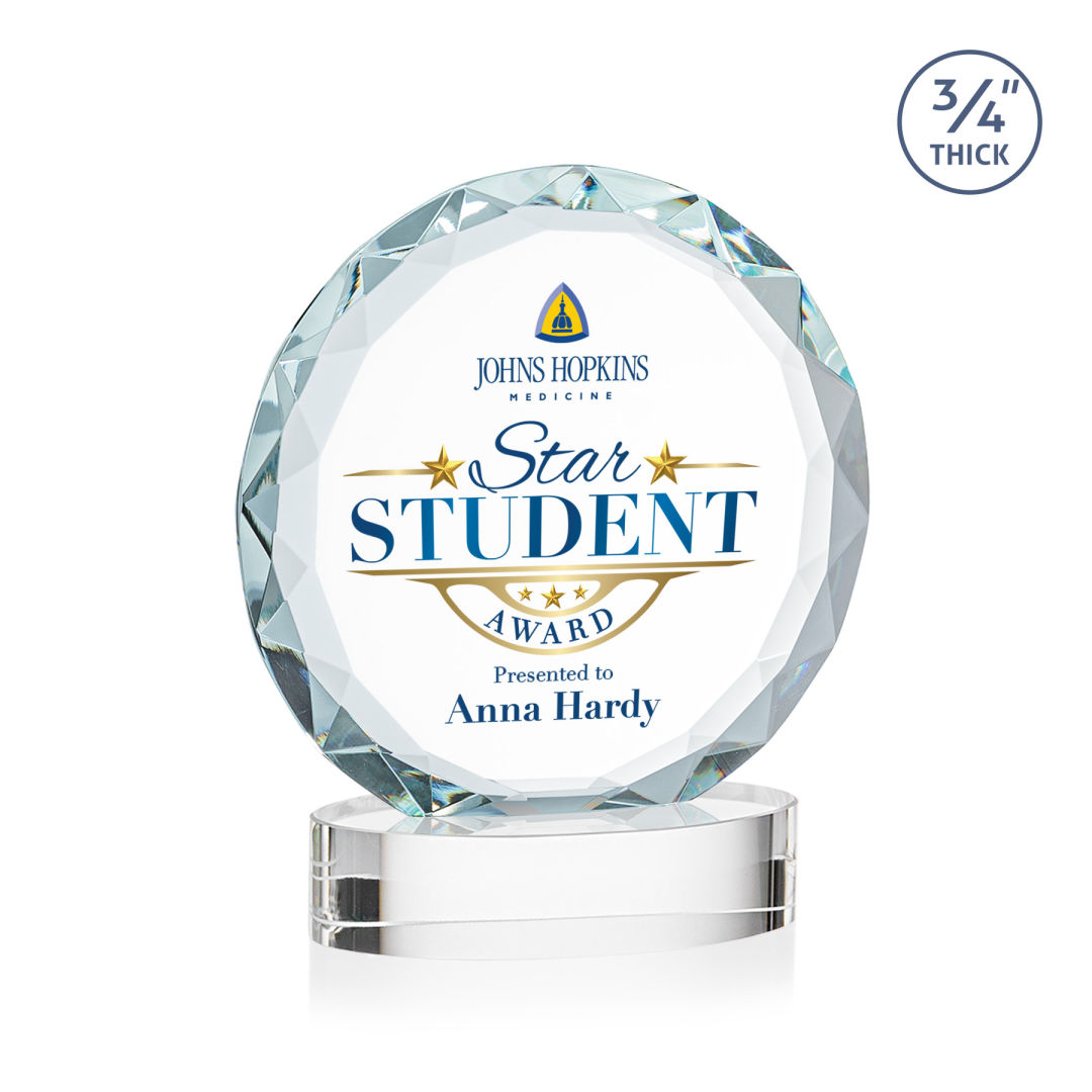 Centura VividPrint™ Award on Alberton Base - Clear 3