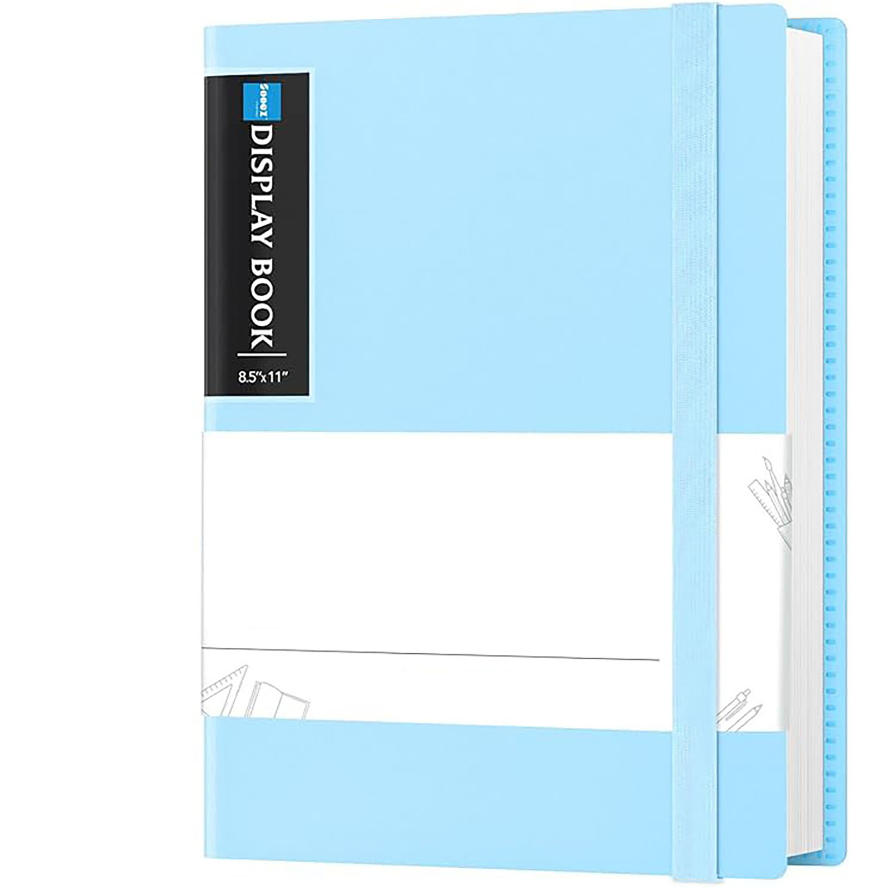 Pocket Binder with Plastic Sleeves 2