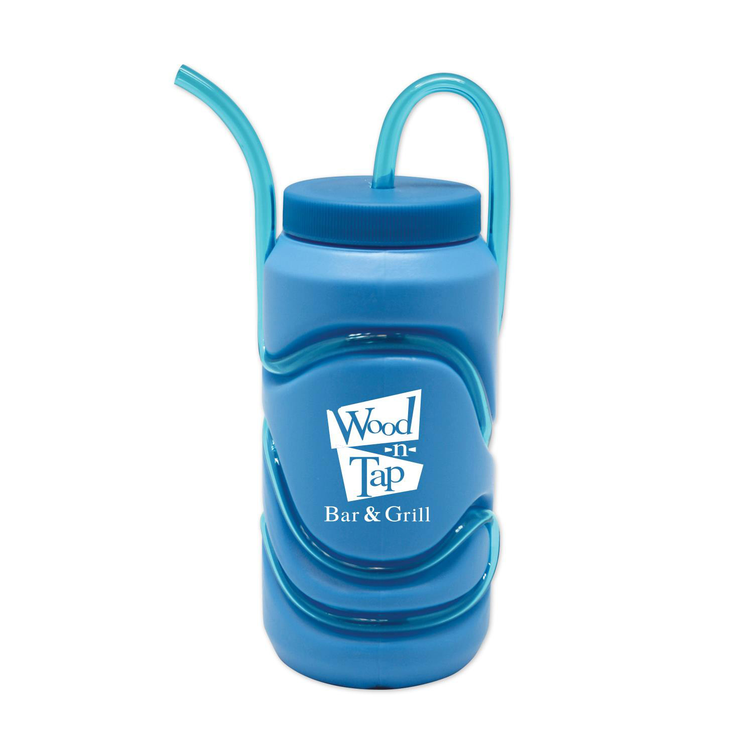 12 Oz. Krazy Straw® Sports Bottle