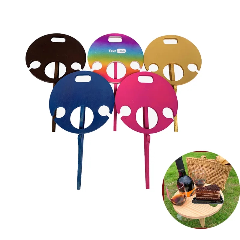 Wood Outdoor Portable Plug-in Dining Table 2