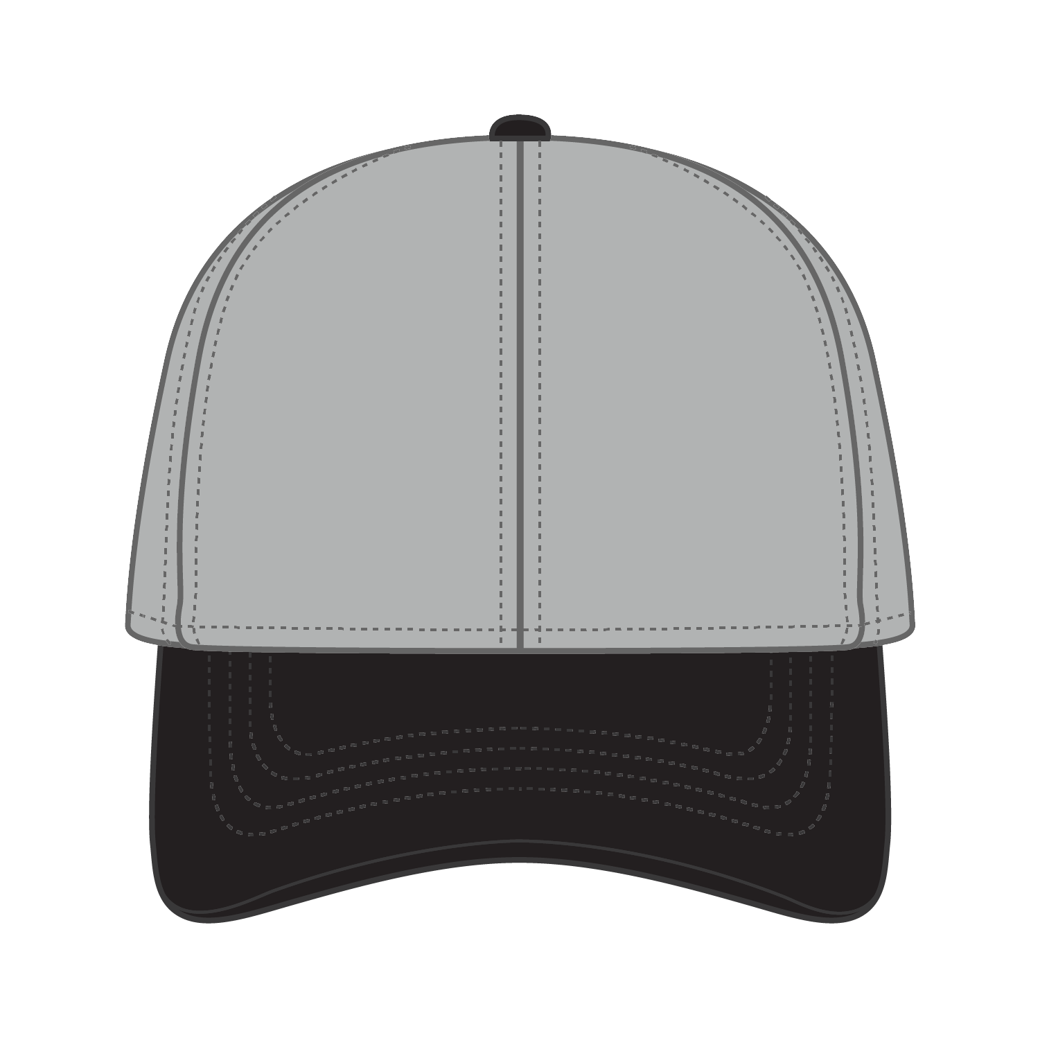 OTTO CAP® 4 Panel Ponytail Cap 20