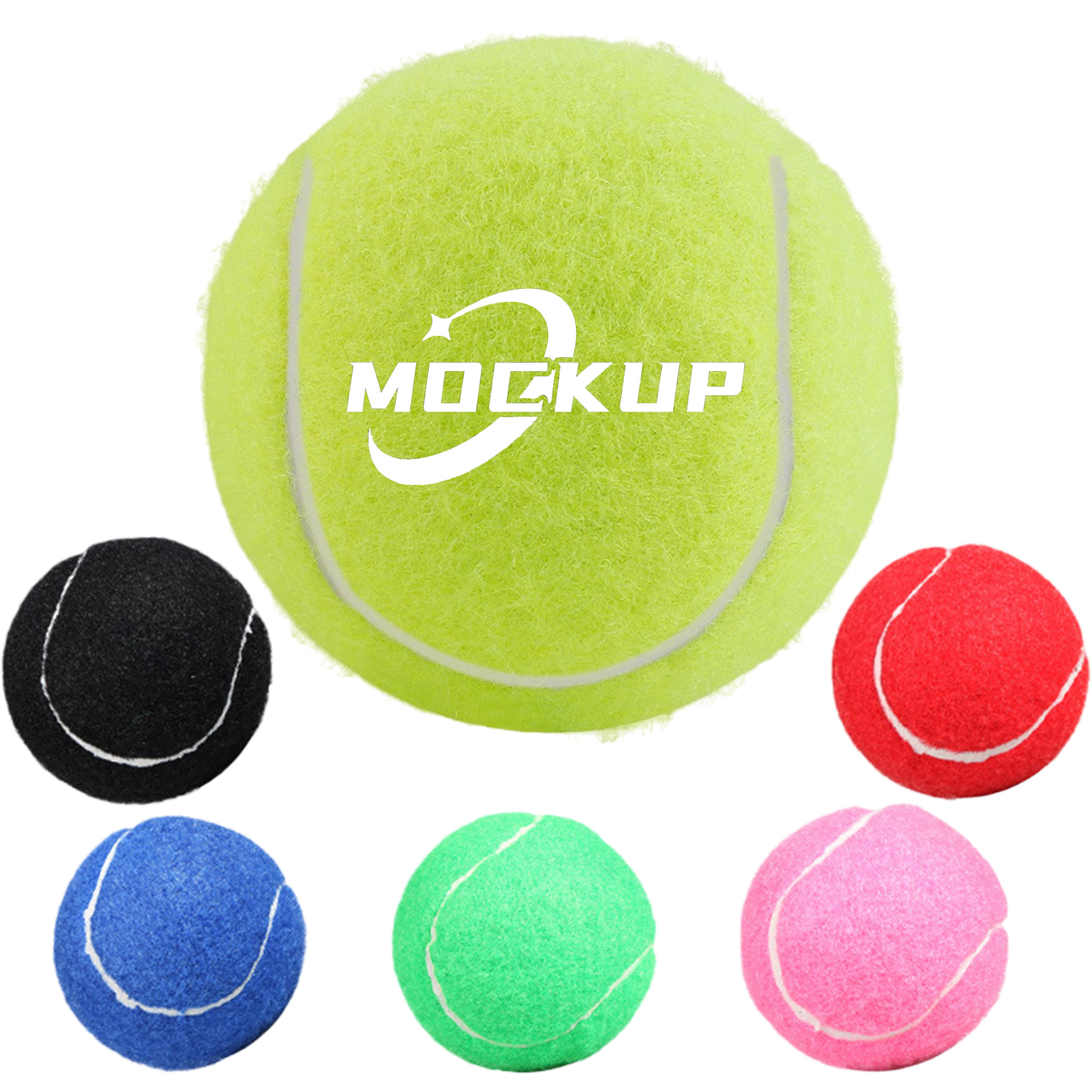 Durable Rubber Pet Tennis Ball 2