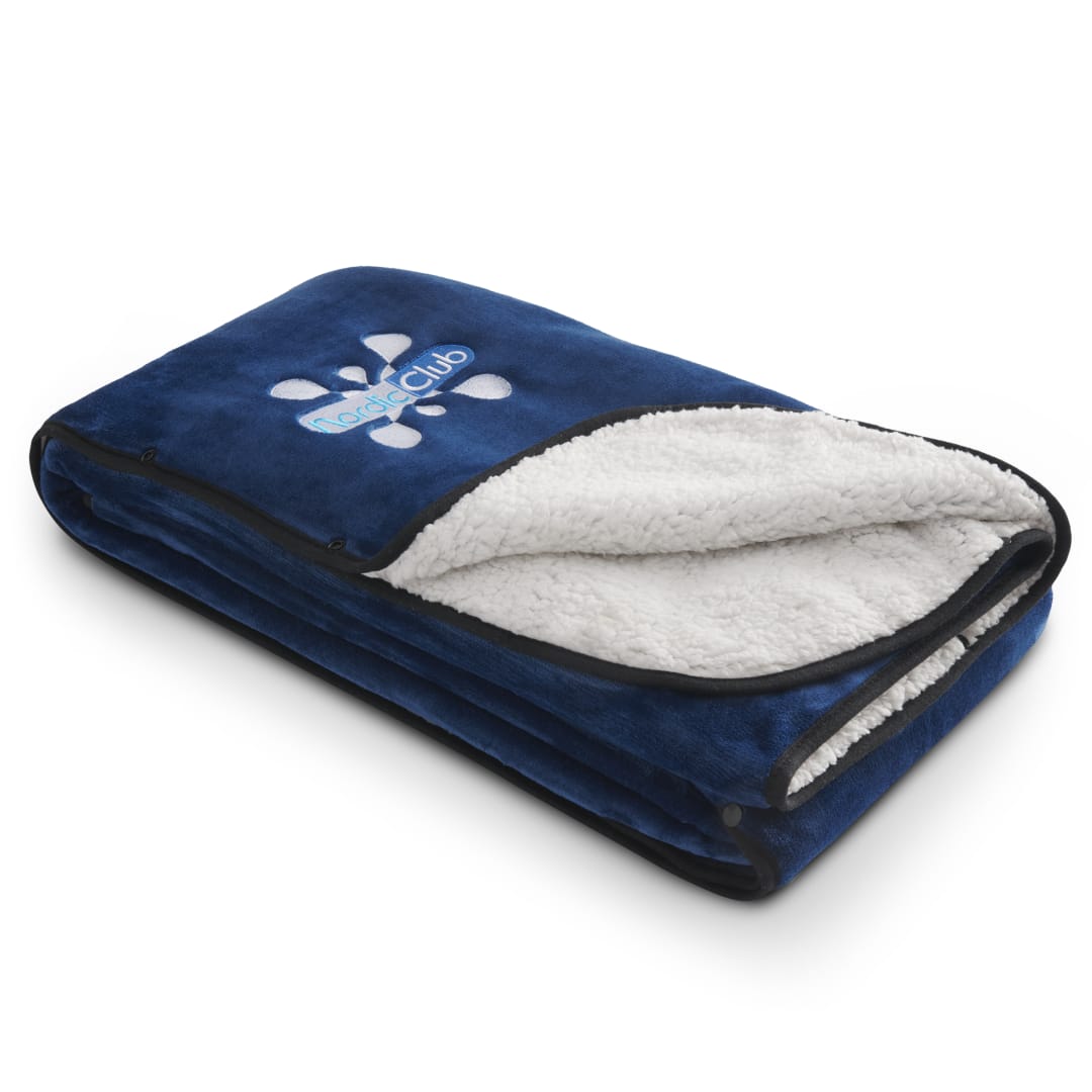 Oversized Wearable WFH Cozy Fleece Sherpa Blanket 18