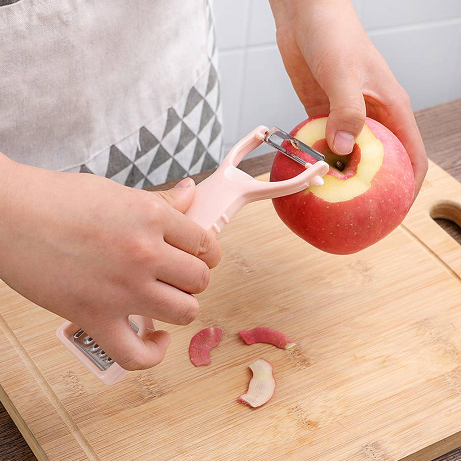 Stainless Steel Dual Head Peeler 9