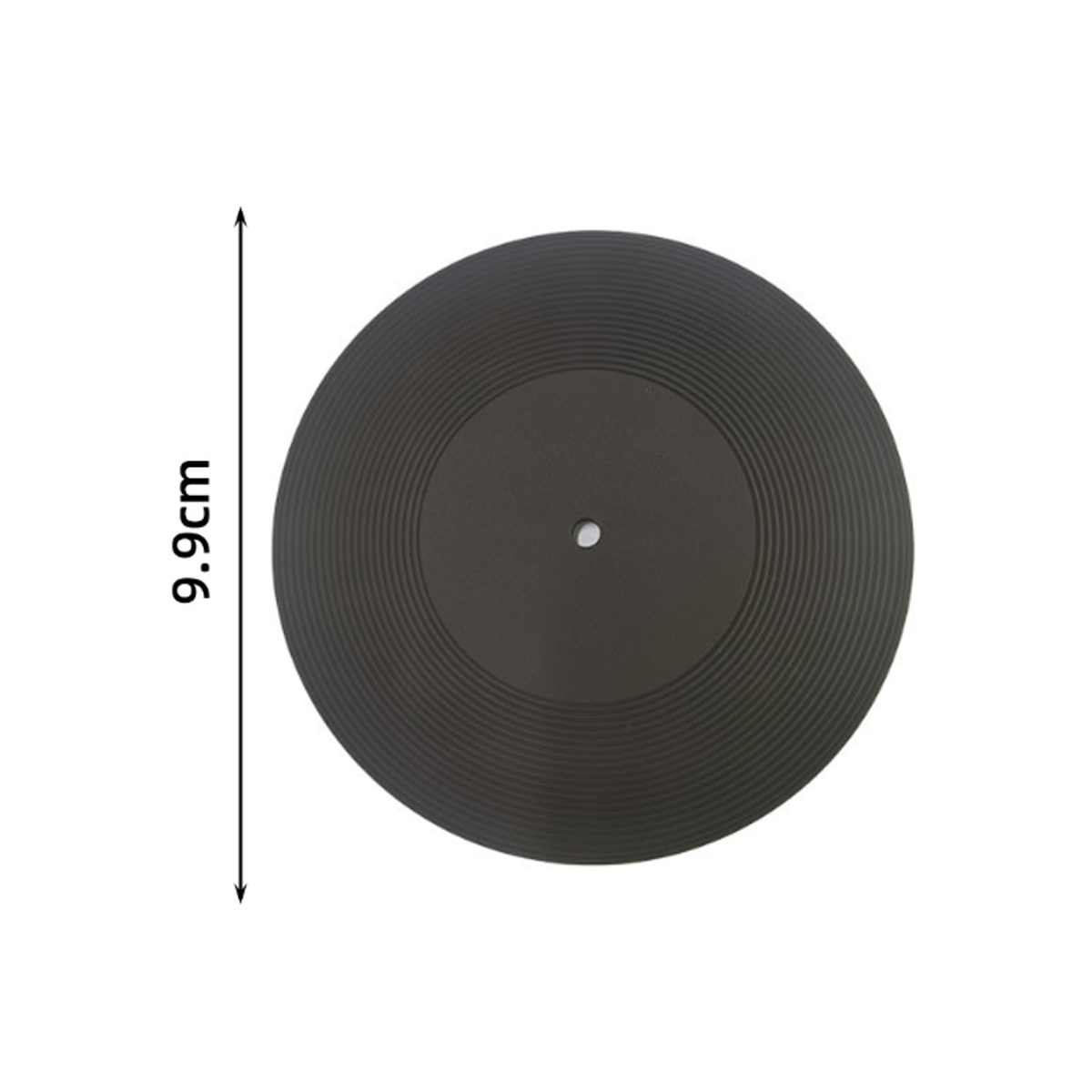 Custom Soft PVC Vinyl Record Drink Coaster 2