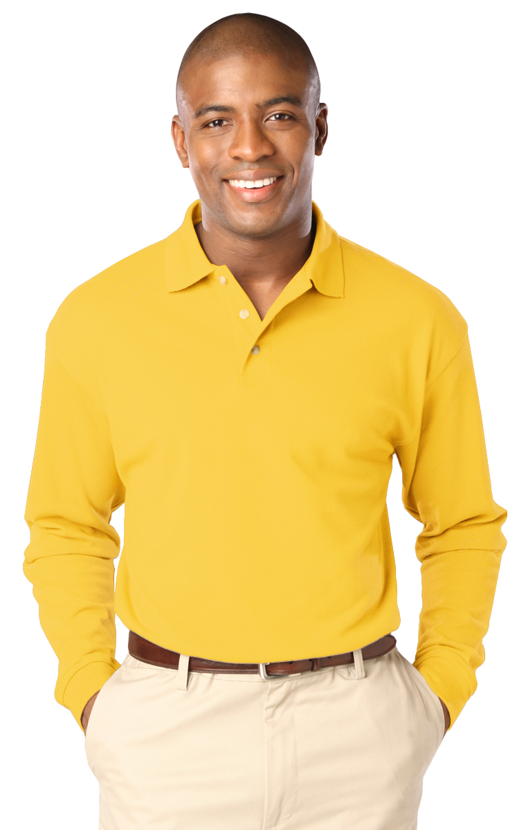 Men's Superblend L/S Polo 19