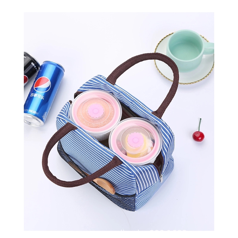 Oxford Striped Lunch Bag 3