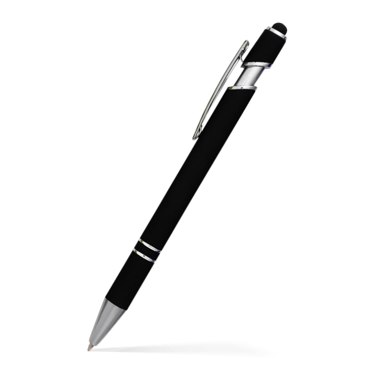 Alexandria Stylus Satin Soft Touch Click Metal Pen 14