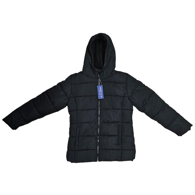 America's Suppliers Hooded Jacket Black 2T-5T 1