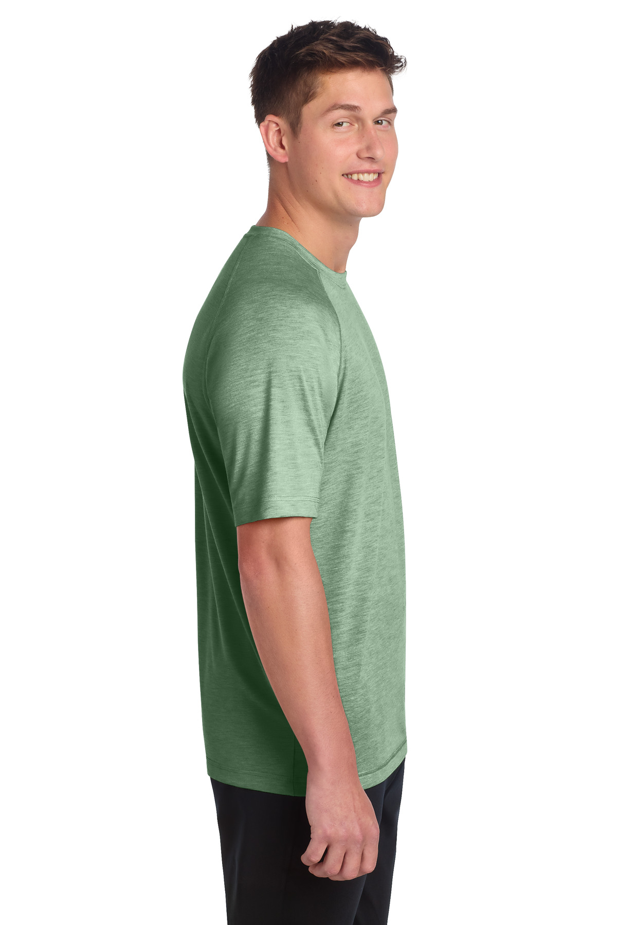 Sport-Tek PosiCharge Tri-Blend Wicking Raglan Tee. ST400 29