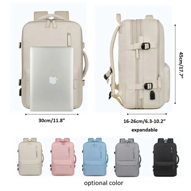 Large Unisex Travel Carry-On Backpack 3