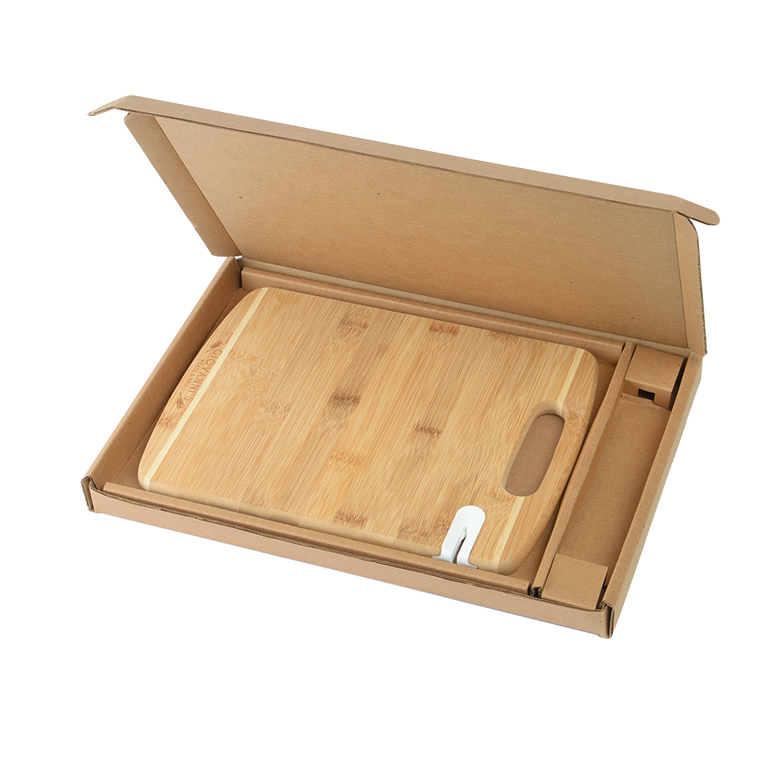 Bamboo Sharpen-It Cutting Board w/Gift Box 4