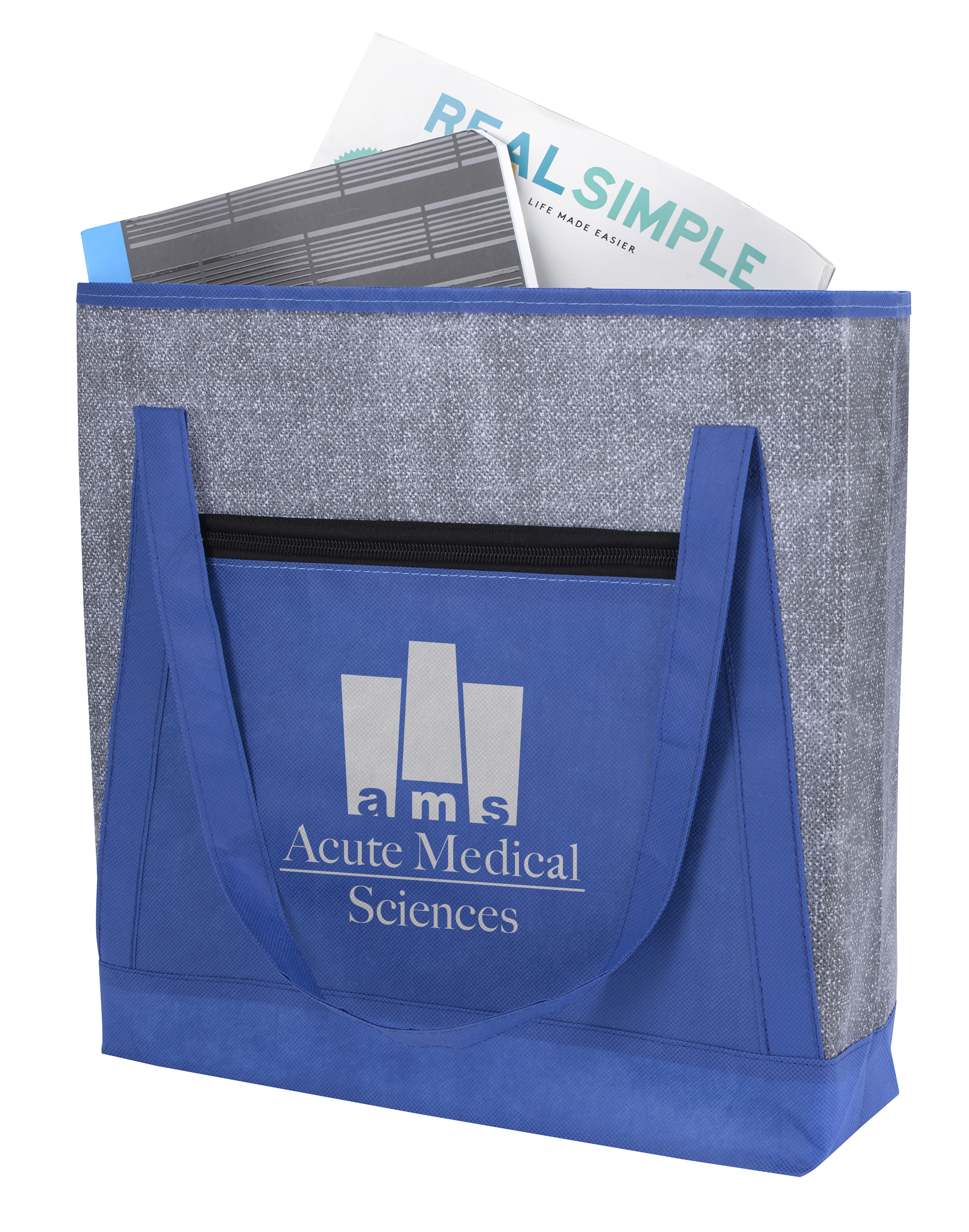 Good Value™ Heathered RPET Non-Woven Tote 8