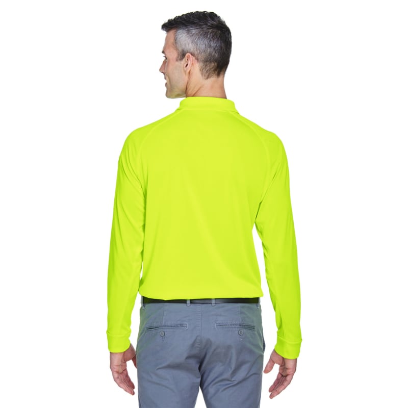 Harriton Men's Advantage Snag Protection Plus Long-Sleeve Tactical Polo 35