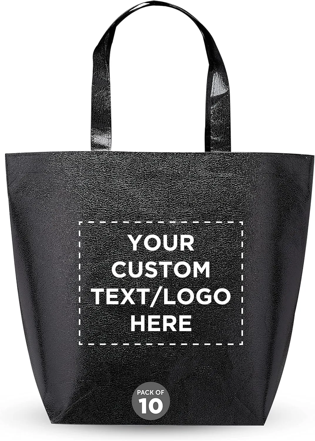 Luxurious Metallic Non-woven Shopping Tote Bag 6