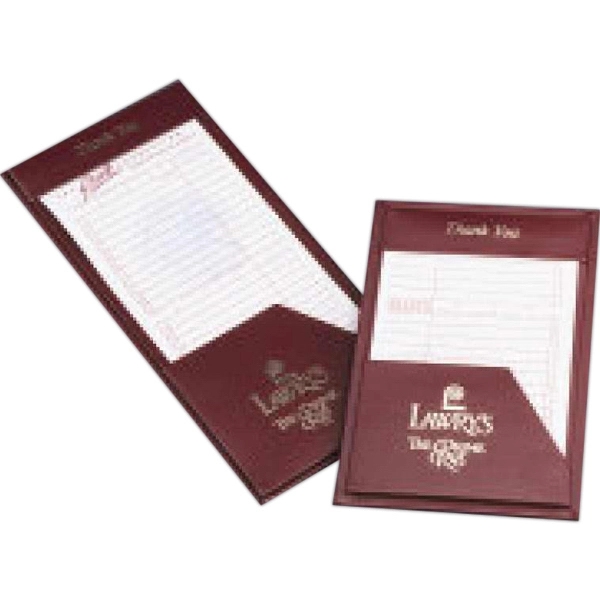 Guest Check Presentor - Single Panel Horizontal + R Pockets 2