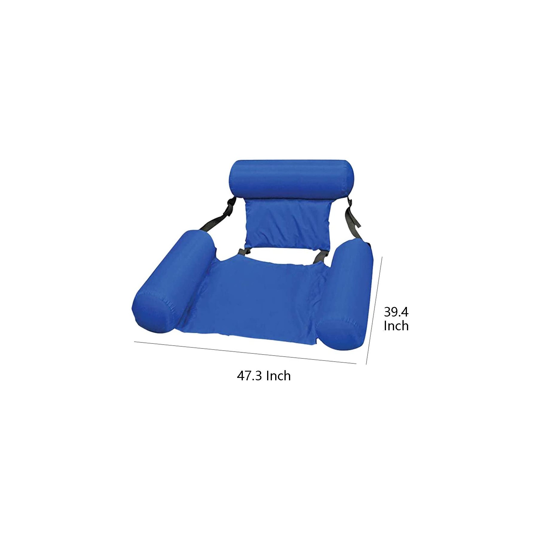 Foldable Backrest Inflatable Floating Bed 3