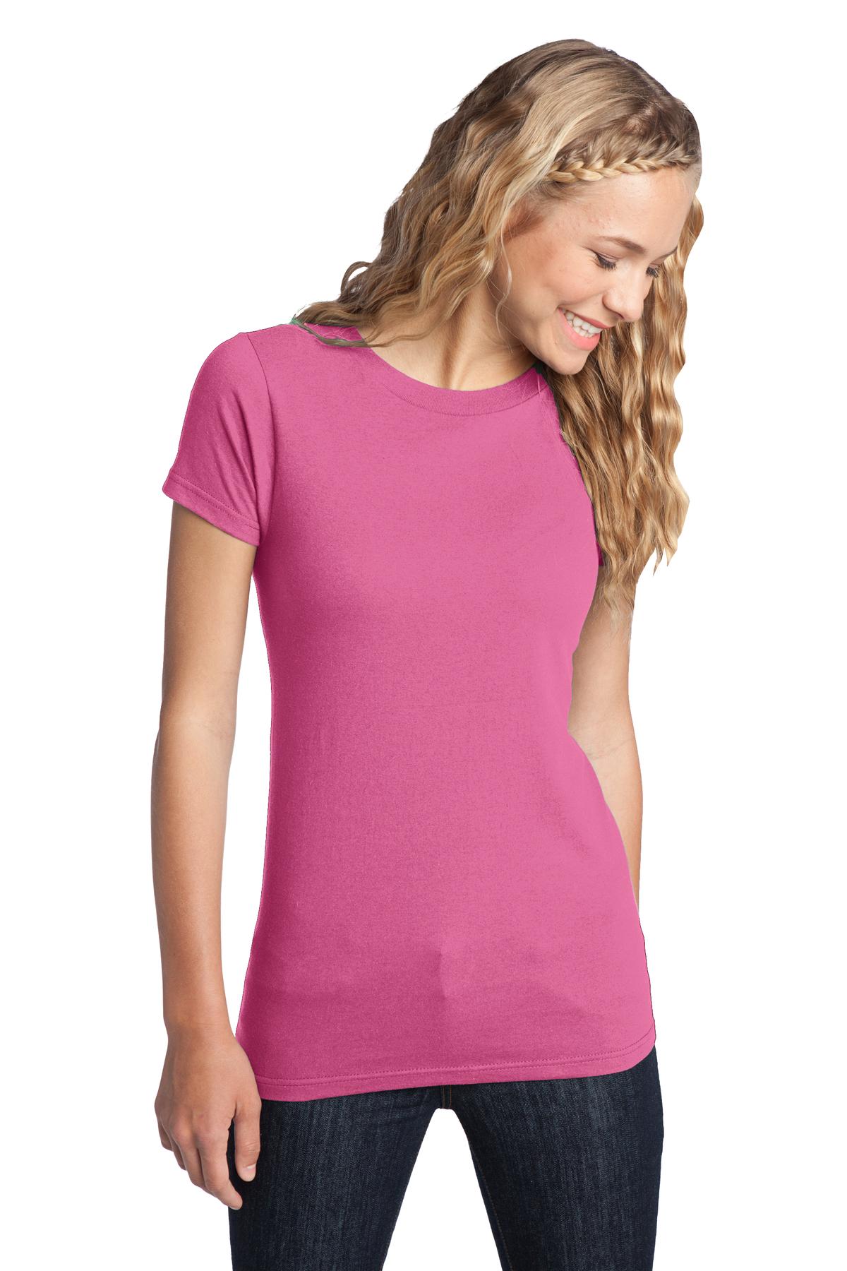 District Women's Fitted The Concert Tee DT5001 154