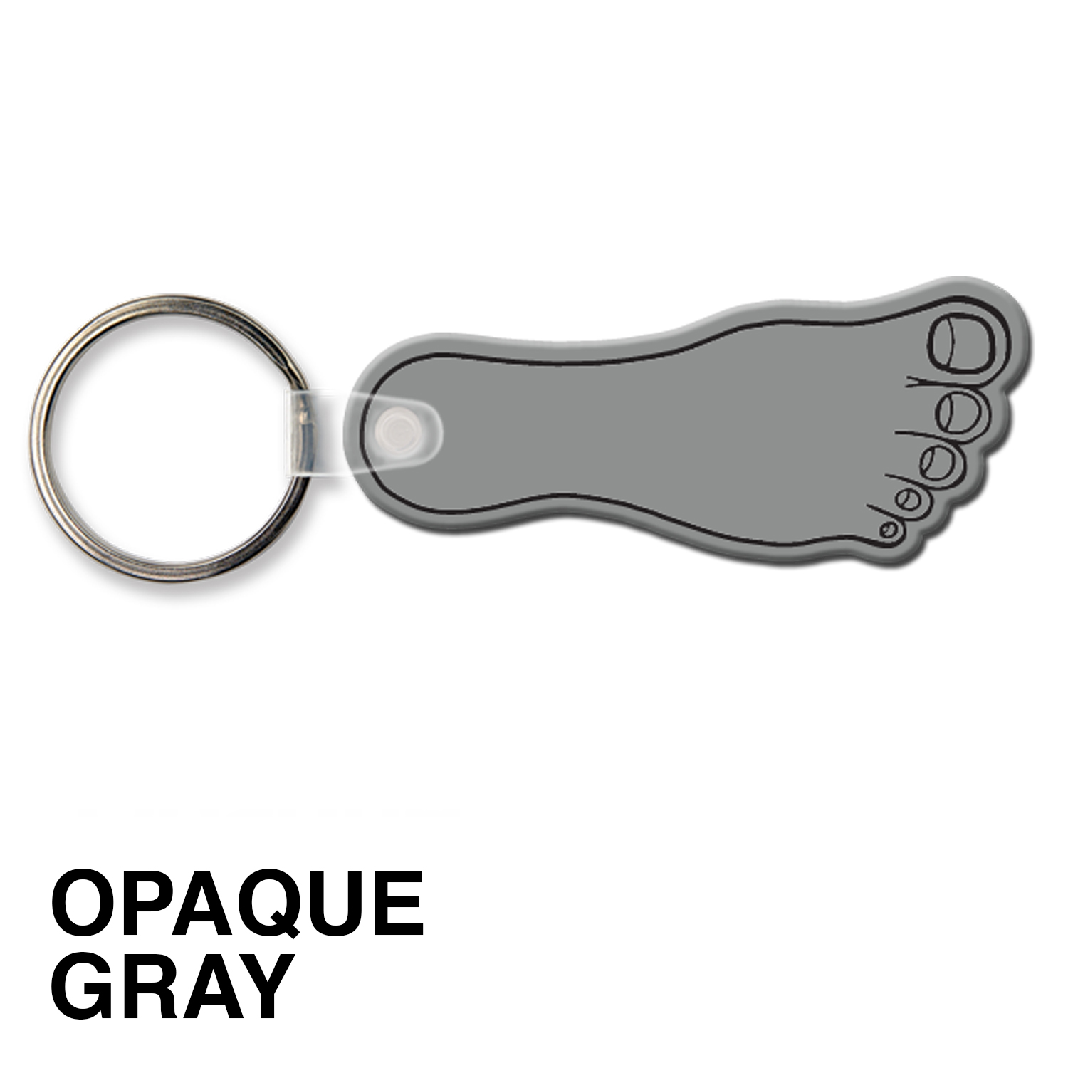 Foot Key Tag (Spot Color) 2