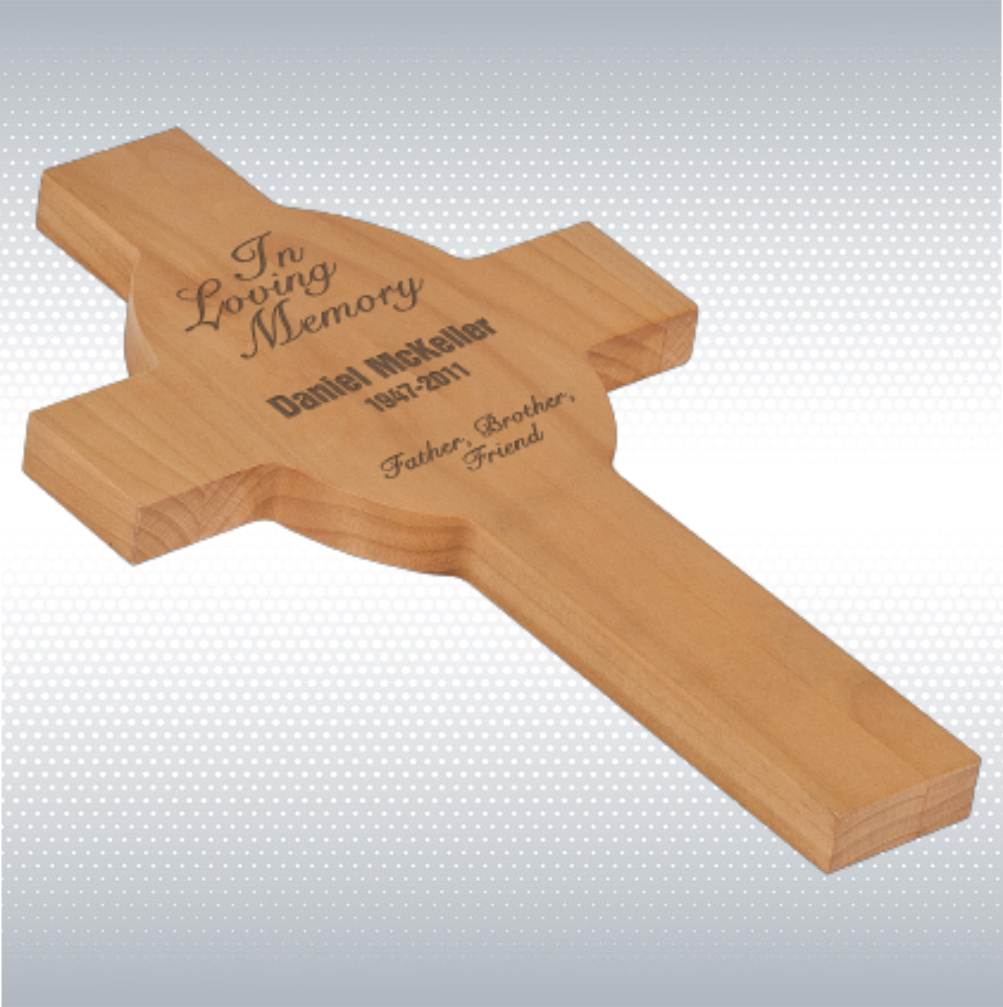 Red Alder Cross (13 5/8" x 8") 4