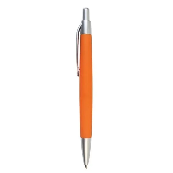 Rubber Coated Click Ballpoint Pen 2