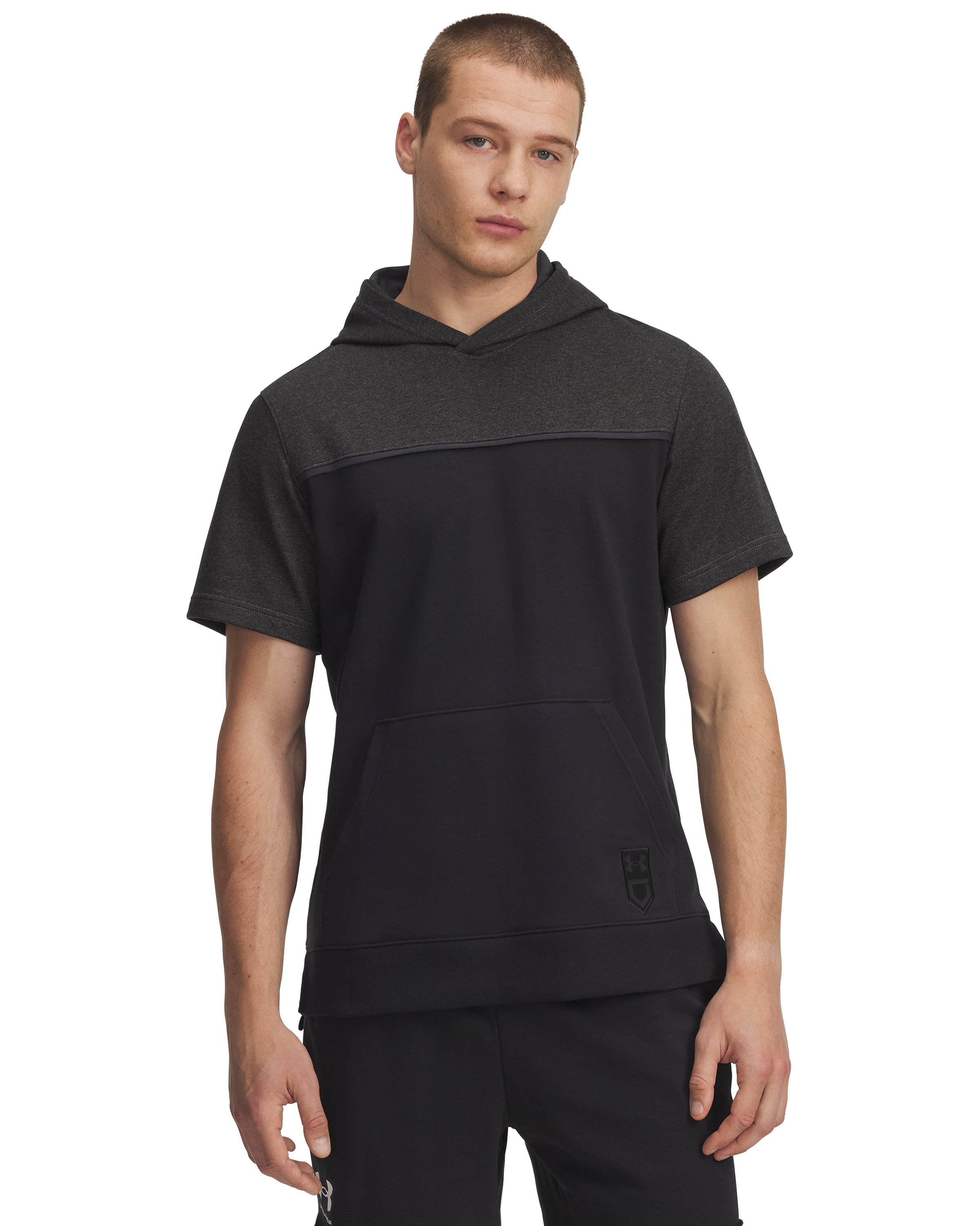 UA Utility Men's Short Sleeve Hoodie, custom hoodie or sweatshirt with logo imprint 2