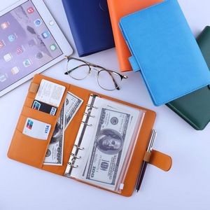 6 Ring A6 PU Leather Notebooks 9
