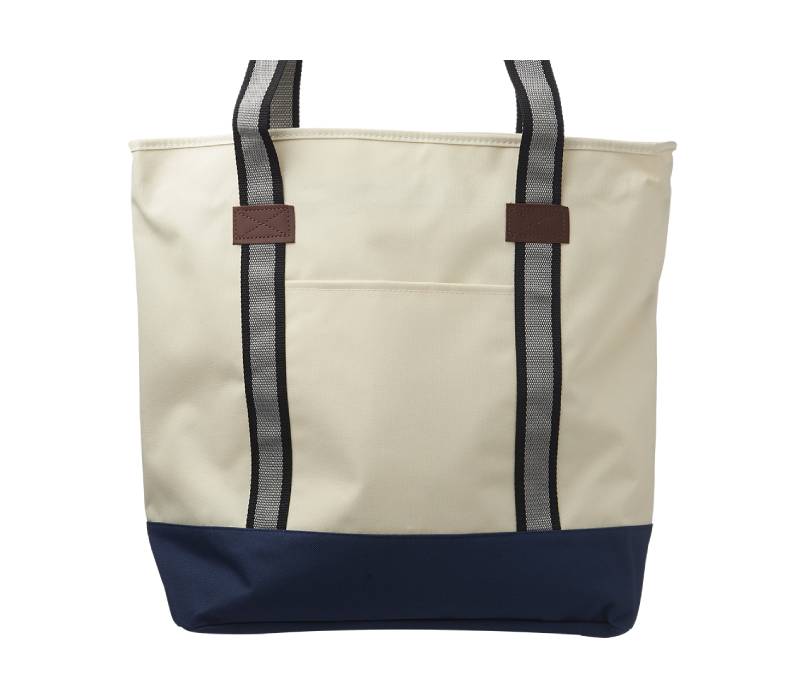 Large Sea Coast Polyester Tote Bag, custom tote bag with logo imprint 4