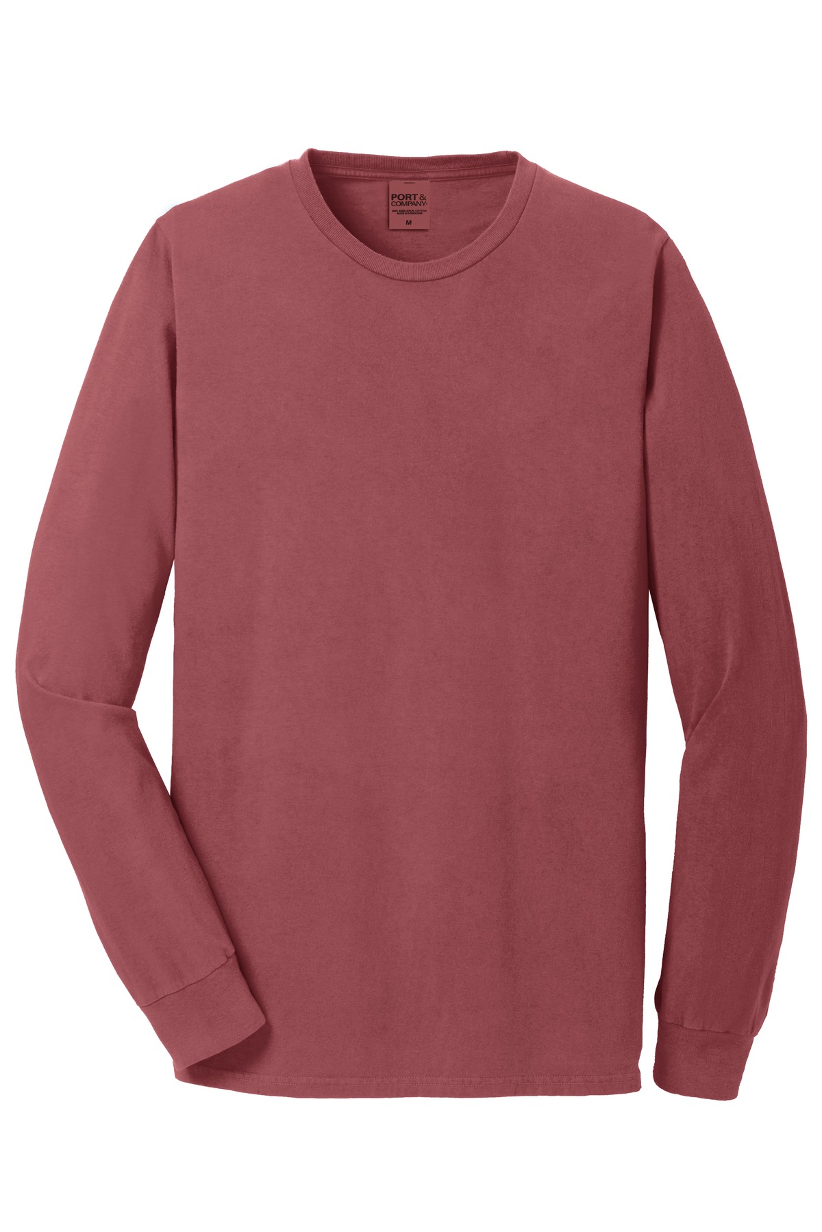 Port & Co Beach Wash Garment-Dyed Long Sleeve Tee PC099LS 8