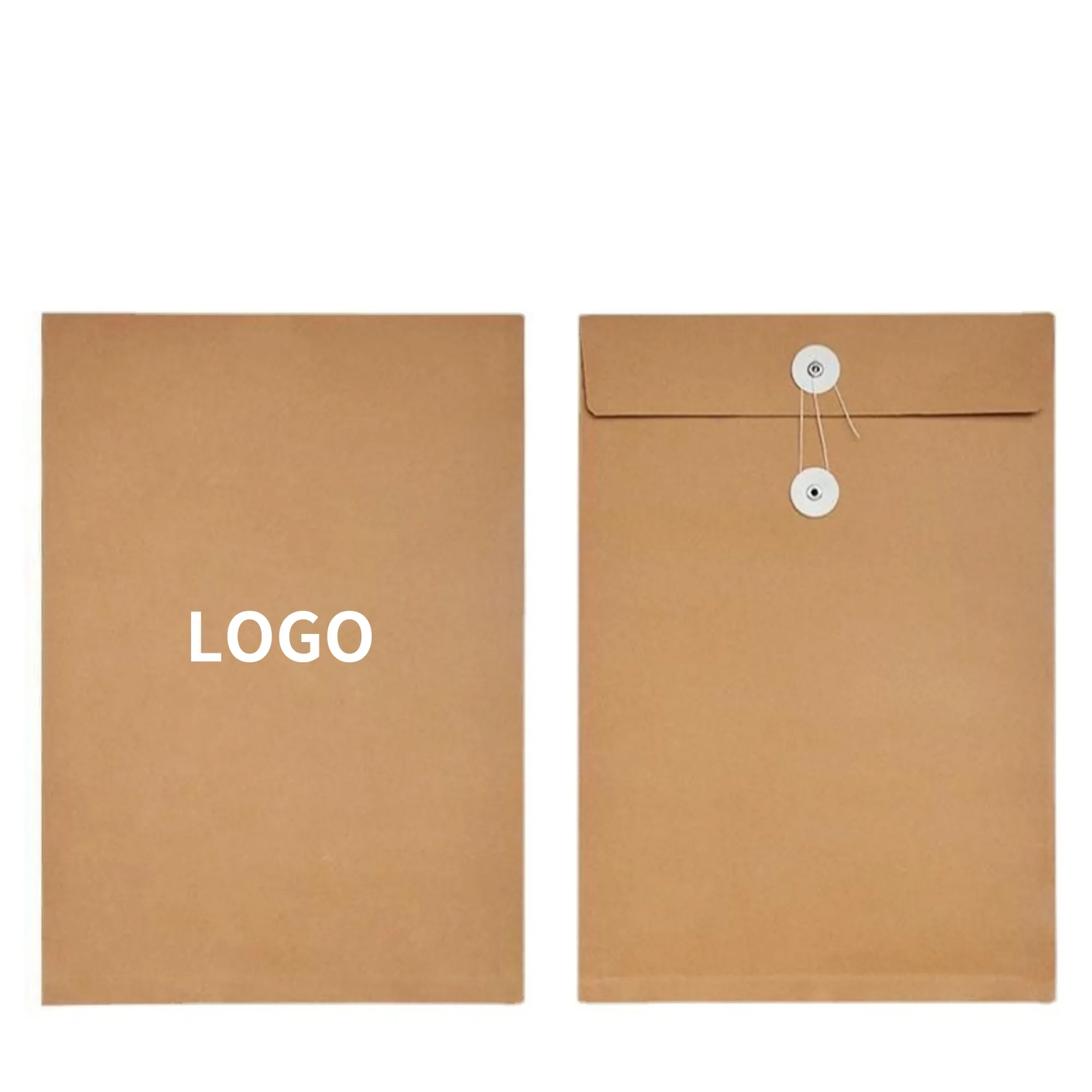 Kraft Paper File Bag Document Holder 3