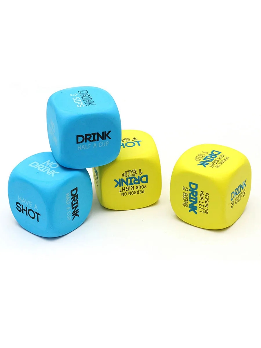 PU Dice Shape Stress Reliever Balls 2