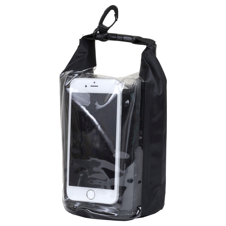 7" W x 11" H "The Navagio" 2.5 Liter Water Resistant Dry Bag With Clear Pocket Window 6