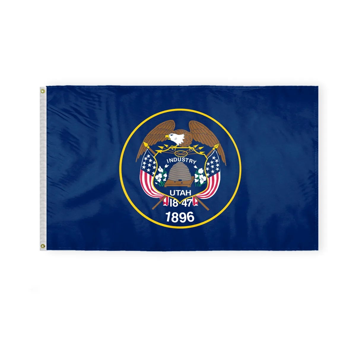 3'x5' Utah ePoly Printed Flags 2