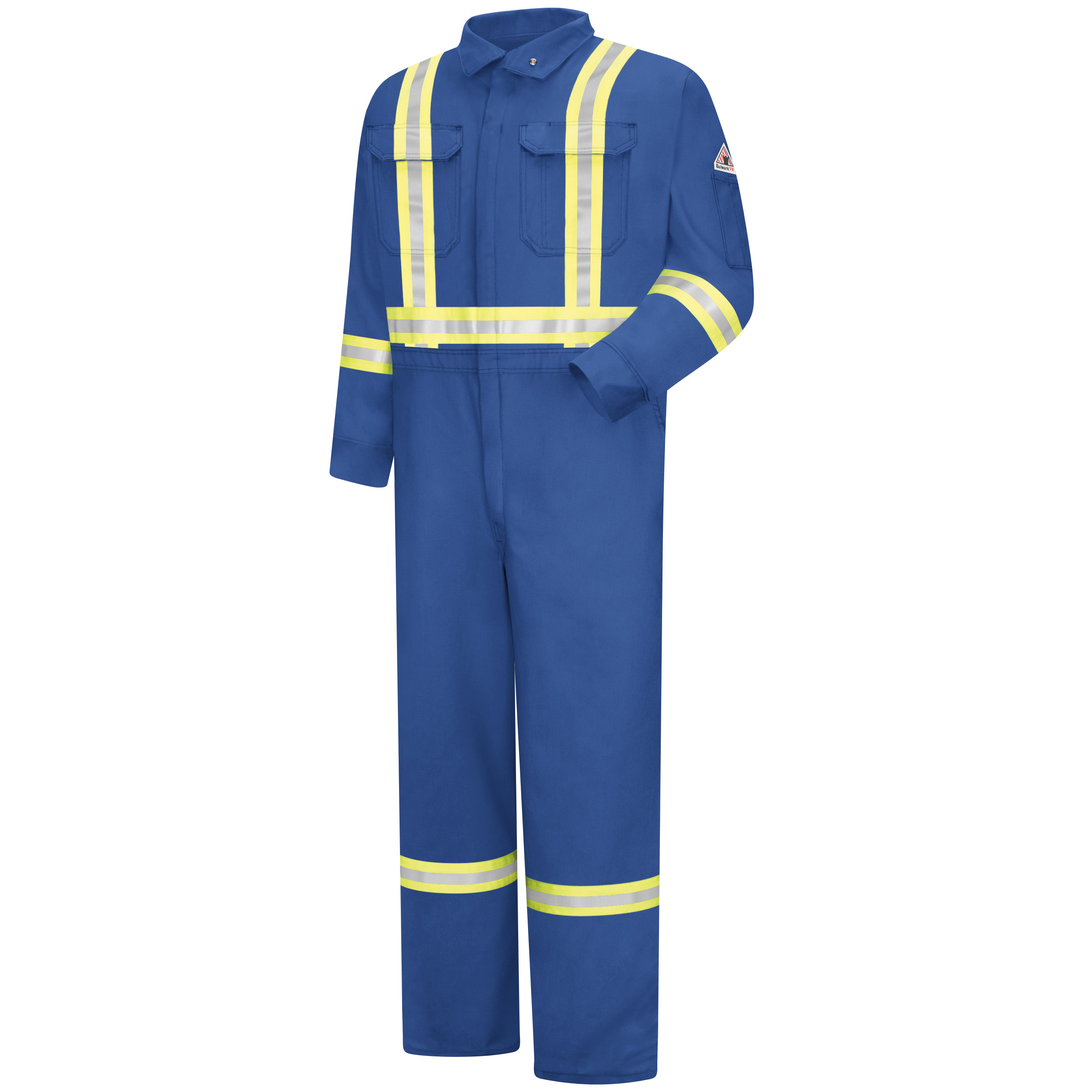 Bulwark® Men's Premium Coverall with Reflective Trim 1