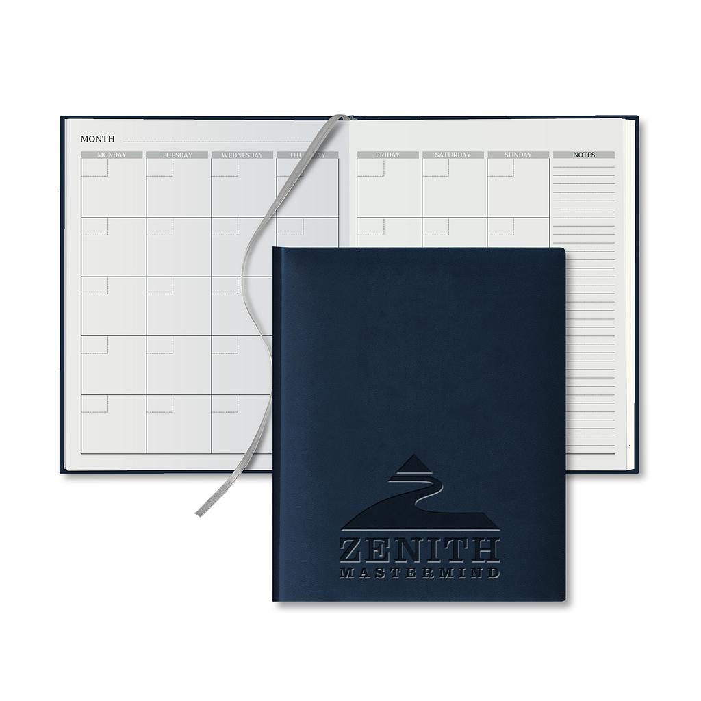 Castelli Tucson Grande Desk White Page Perpetual Monthly Diary 5