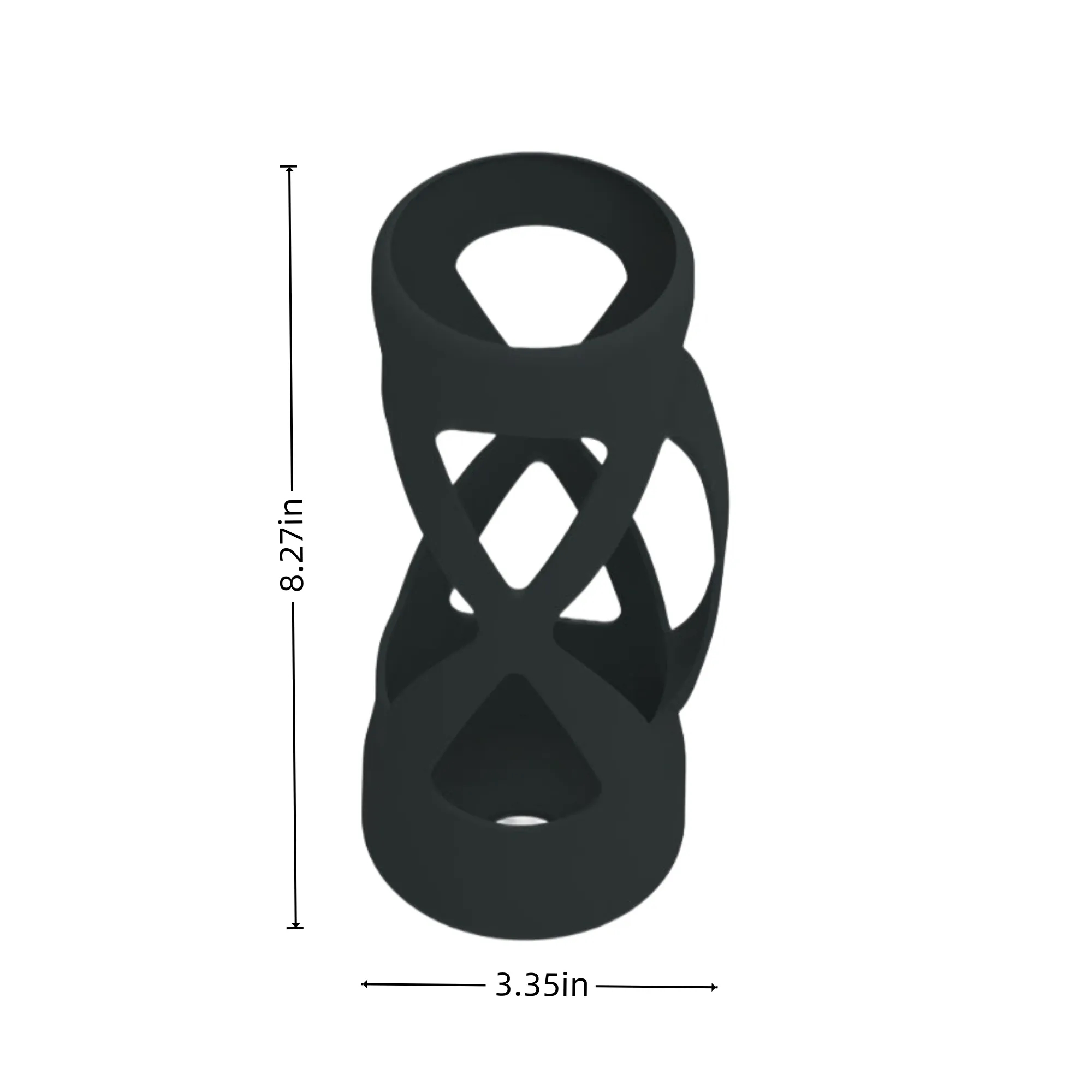 Sports Water Bottle Non-Slip Silicone Protective Sleeve 1