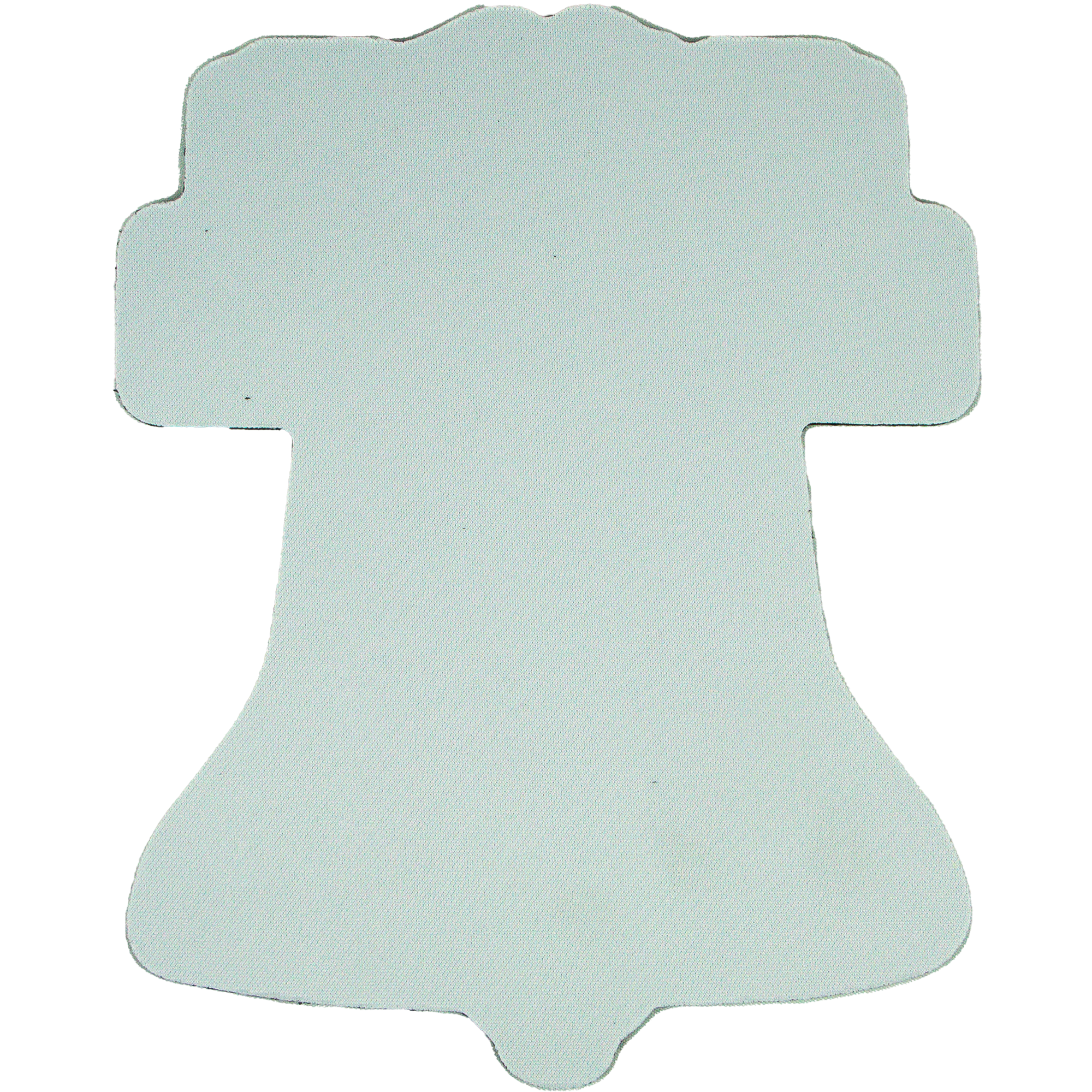 Bell Shape Soft Mouse Pad 6.38"x8"x0.125" 5