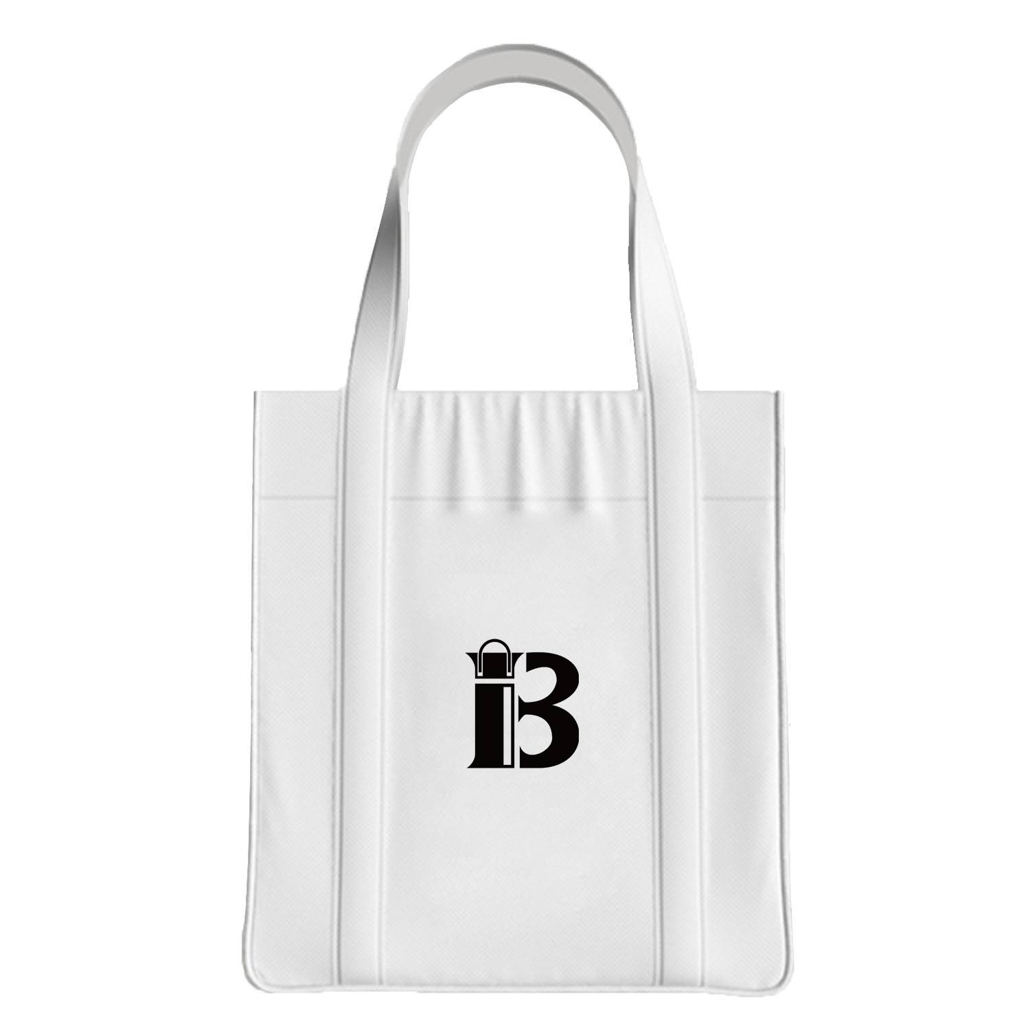 Canvas large capacity tote bag, custom tote bag with logo imprint 1