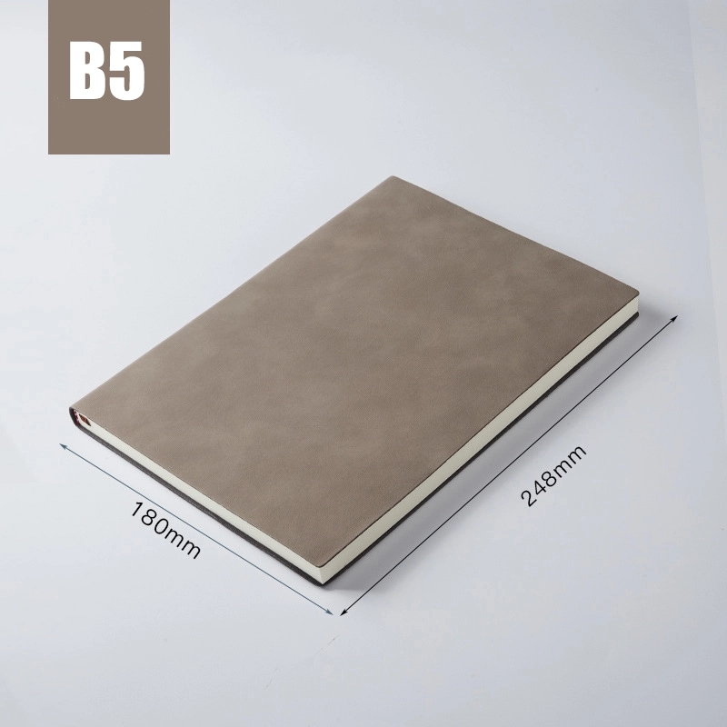 PU Leather A6/A5/B5 Business Travel Journal Diary Notebook 8