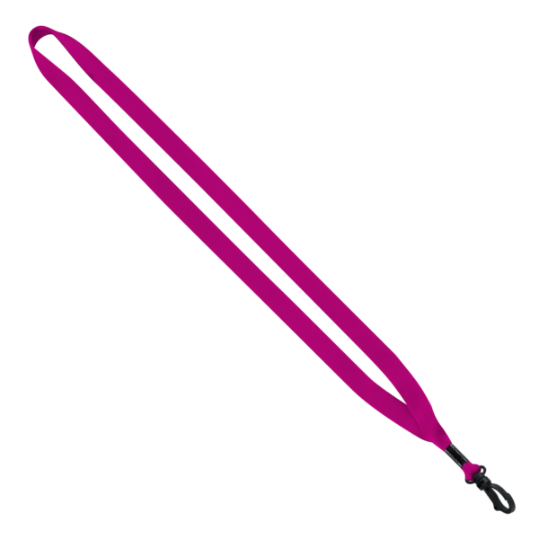 1/2" Polyester Lanyard with Plastic Swivel Snap Hook 19